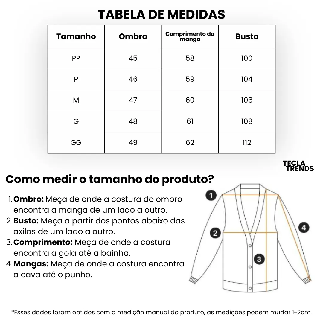 Tabela de medida